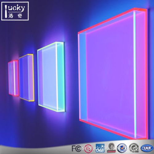 Light Box With LED Screen,LED Acrylic Crystal Light Box Display
